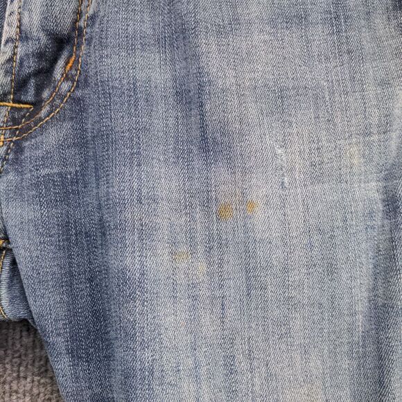 American Eagle Outfitters Men's Active Flex Slim Straight Jeans Blue 29x30 Denim - Picture 4 of 14